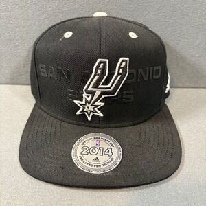 San Antonio Spurs 2014 Official Adidas Draft Hat Snapback